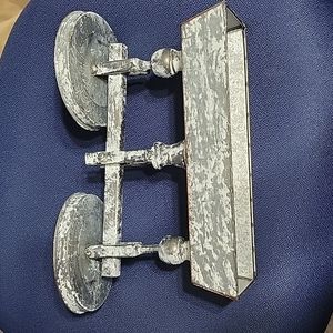 Industrial Metal Plant Stand Scale Retro MCM Decor or Centerpiece